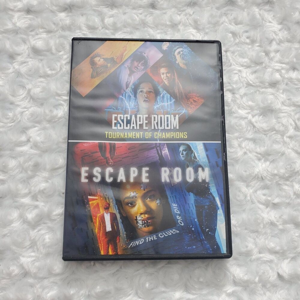 Escape Room DVD 2-Movie Collection Horror Adam Robitel